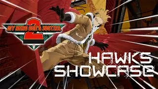 MY HERO ONE'S JUSTICE 2 GAMEPLAY | HAWKS SHOWCASE!!