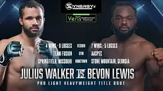 Julius Walker vs Bevon Lewis Synergy FC 16