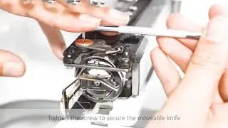Brother PR Series Replacing the knives