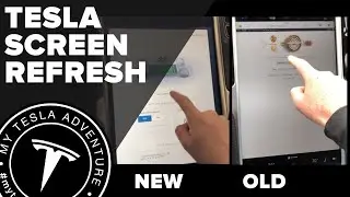 Tesla MCU Screen Refresh - New MCU versus Old MCU
