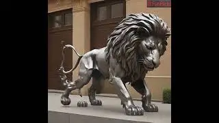🦁🗿 Lion Statue Comes to Life! 😱 Myth Awakens!