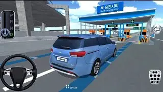New Kia Carnival For Parking | Airport Road Driving ✈️ | Zebra Crossing Scene | 3D Driving Class 2