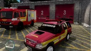 GTAIV - Blazer Bombeiros São Paulo em deslocamento para acidente de trânsito