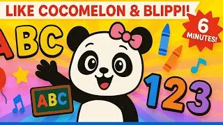 ABC Song for Kids 🎵 Learn Alphabet with Amanda Panda 🐼 | Fun Toddler Learning Video