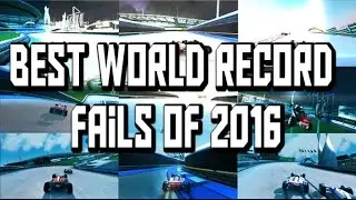 Trackmania - Best World Record Fails of 2016