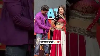 Gurmeet Choudhary & Debina Bannerjee spotted at Pati patni aur Panga set....#gurmeetchaudhary #e24