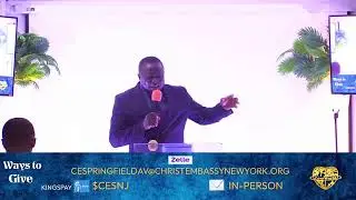 CHRIST EMBASSY SPRINGFIELD AVE IRVINGTON, FIRST SERVICE IN THE YEAR OF MANIFESTATION