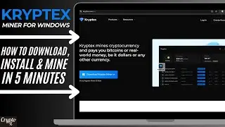 How To Download & Mine Bitcoins Using The Kryptex Miner | Best Free Crypto Mining Software