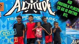 Family Things to do in Metro Atlanta | Altitude Trampoline Park in Marietta