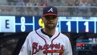 PHI@ATL: Garcia induces three straight comebackers