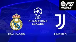 FC MOBILE 26 - CHAMPIONS LEAGUE 25/26 - REAL MADRID vs. JUVENTUS - ST | GAMEPLAY [60 FPS]