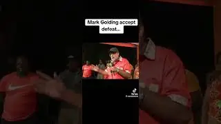 Mark Golding accepts defeat. #jamaicaelections2025  #pnp  #markgolding