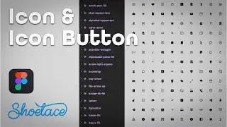 Designing Icon & Icon Buttons | Design System in Figma | No Talking
