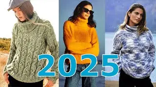 ВЯЗАННЫЕ СВИТЕРА/PULLOVER 2025.❤️МОДНЫЕ🔴КРАСИВЫЕ🔴ТЁПЛЫЕ🔴УДОБНЫЕ🔴УЮТНЫЕ #вязание #свитер #pullover