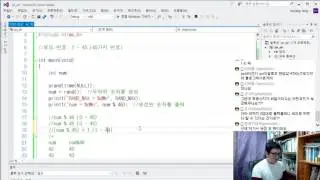 [C] 로또 추첨기 만들기 #1 ★ 밤비와 코딩