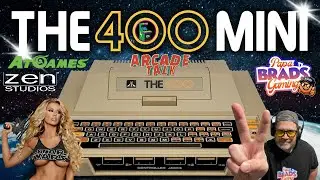 ATARI 400 MINI loading roms, Pinball Tournament, AtGames news!