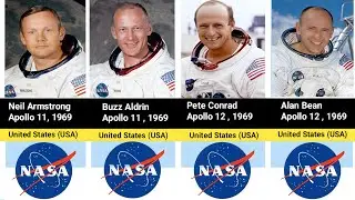The 12 Astronauts Who Walked on the Moon 