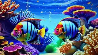 The Best 4K Aquarium 🐠 Dive Into The Mesmerizing Underwater Realm, Sea Jellyfish, Coral Reefs