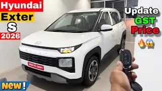 Hyundai Exter S New✅GST Price 2026 Hyundai Exter S New On-Road Price Mileage Features Details Review