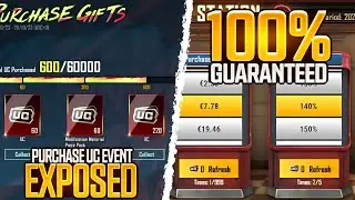 Pubg UC Purchase Gift -New Free UC Event Explained-How To Get Free UC-UC Station Event Pubg Mobile