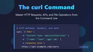 Master the curl Command: A Beginner's Guide to Web Requests