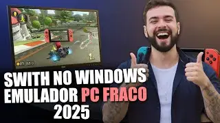 COMO JOGAR NINTENDO SWITCH NO PC FRACO NO WINDOWS OU SISTEMA - RETRO GAMES MDT