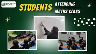 Glimpse from the Mathematics Class at Galaxy Gurukul