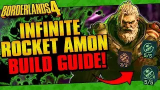 PURE AMON LAUNCHER SPAM BUILD!! (BORDERLANDS 4 LEVEL 50+ HARD MODE GUIDE!)