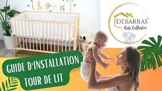 LDEBARRAS&reg;   Installation Tour de Lit B&eacute;b&eacute; Respirant