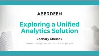 Exploring a Unified Analytics Solution