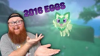 Реакция на появление блестящего Спригатито и его эволюцию (яйца 2016 года)