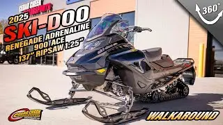 Walkaround | 2025 Ski-Doo Renegade&reg; Adrenaline&reg; 900 ACE RipSaw 1.25 Black