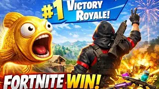 Mythic Goldfish!! Fortnite Victory Royal!