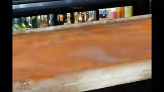 Onyx Bar Countertop - Before & After
