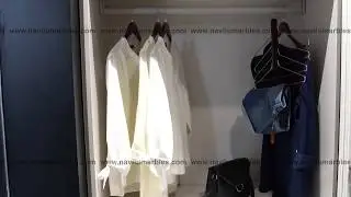 Wardrobes from Sleek at our showroom