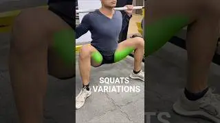 SQUATS VARIATIONS (KNOW THE DIFFERENCE)..