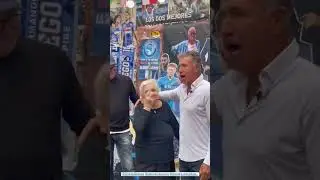 CARECA e ALEMAO al Murales di MARADONA 😍💙 Omaggio a D10S nei Quartieri Spagnoli