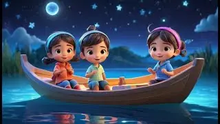 Five Little Paper Boats Sailing Away | English Nursery Rhyme | Kids Songs | Baby Music