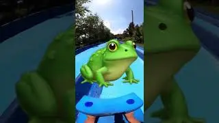 UNA RANA GIGANTE FUE VISTA EN UN PARQUE ACU&Aacute;TICO #shortsespa&ntilde;ol