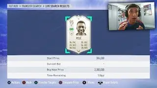 FIFA 19 | +1,200,000 COINS PROFIT - 95 PEL&Eacute; ICON SNIPE!