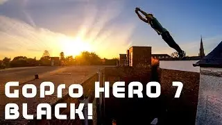 GoPro HERO 7 BLACK! - AMAZING POV ROOFTOP SUNSET! - TEST/REVIEW - PARKOUR / FREERUNNING