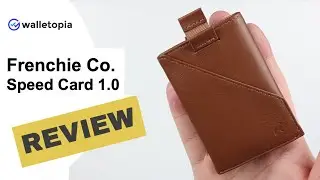Frenchie Speed Card holder 1.0, minimalist wallet, instant access!
