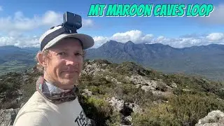 Awesome little hike - Mt maroon caves loop - From summit to caves 
