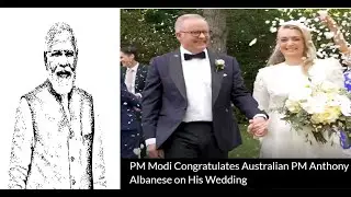 PM Modi Congratulate Australian PM Anthony Albanese on His Wedding #india #australia #news #marriage