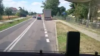 Bumpy Polish village roads