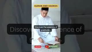 Discover Gratitude Essence💖🌹 #blessings #gratitude #shorts #quran #hadees #subscribe @SRIslamic