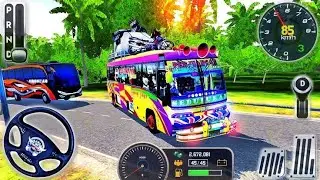 Modern Coach Bus Simulator Games #2 || Bus Simulator Game || Android Gameplay