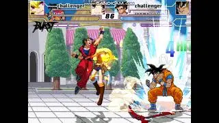 Yang Xiao Long and Ruby Rose vs Goku and Adult Gohan (MUGEN Battle Request)