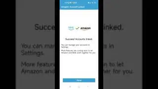 Blink App link and  unlink Blink and Amazon accounts