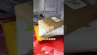 THREE BOX MAILDAY 📬
